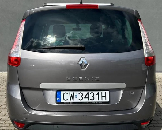 Renault Grand Scenic cena 25000 przebieg: 175000, rok produkcji 2009 z Włocławek małe 46